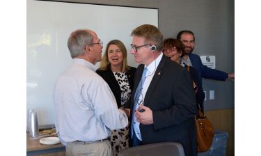 Meeting with a Parliamentary Delegation from Bavaria