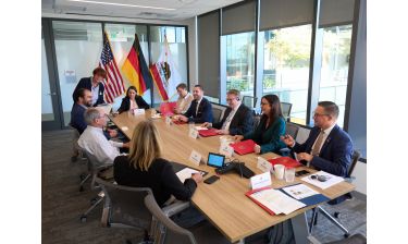 Meeting with a Parliamentary Delegation from Bavaria