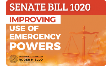 SB 1020 – Improving Legislative Oversight of Emergency Authorities