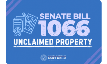 SB 1066 – Unclaimed Property