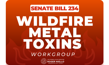 SB 234 – Wildfire Metal Toxins Workgroup