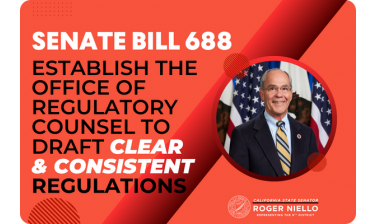SB 688 – Office of Regulatory Council