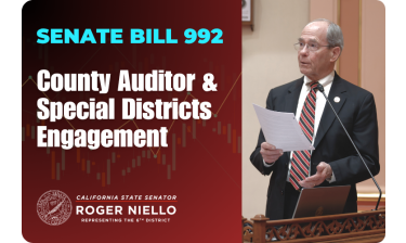 SB 992 – County Auditor & Special Districts Engagement