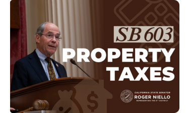 SB 603 – Property Taxes