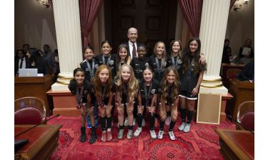 NorCal State Cup Champions: San Juan Soccer Club 2015 Spirits Black