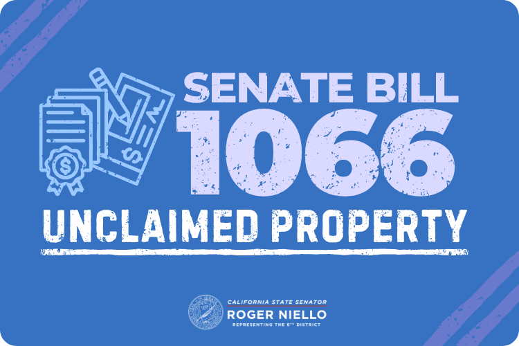 SB 1066 – Unclaimed Property