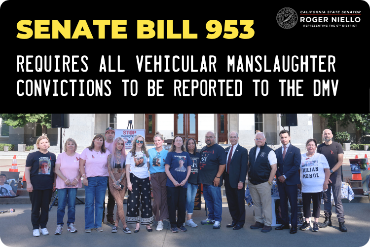 SB 953 – Vehicular Manslaughter