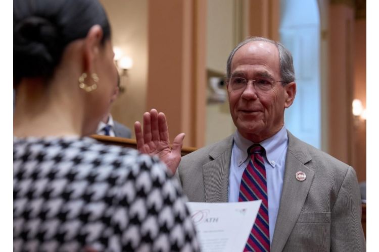 Senator Niello was sworn in as a State Allocation Board member on February 19, 2026.