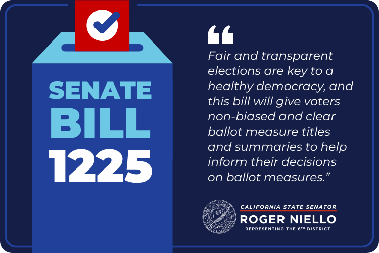 SB 1225 – Title and Summary