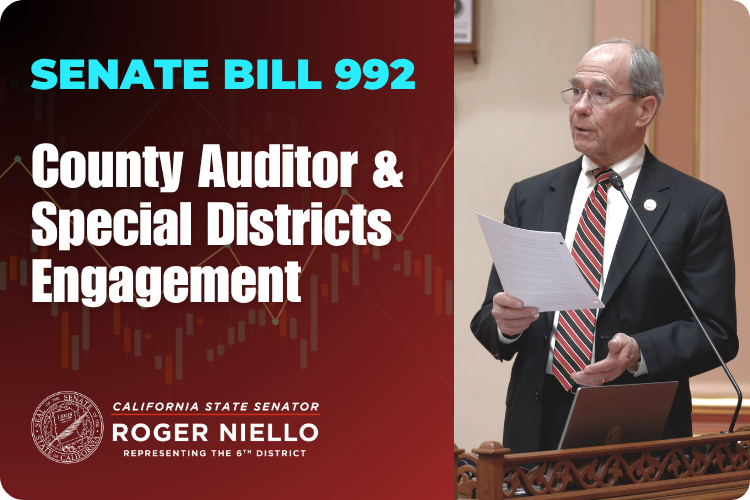 SB 992 – County Auditor & Special Districts Engagement