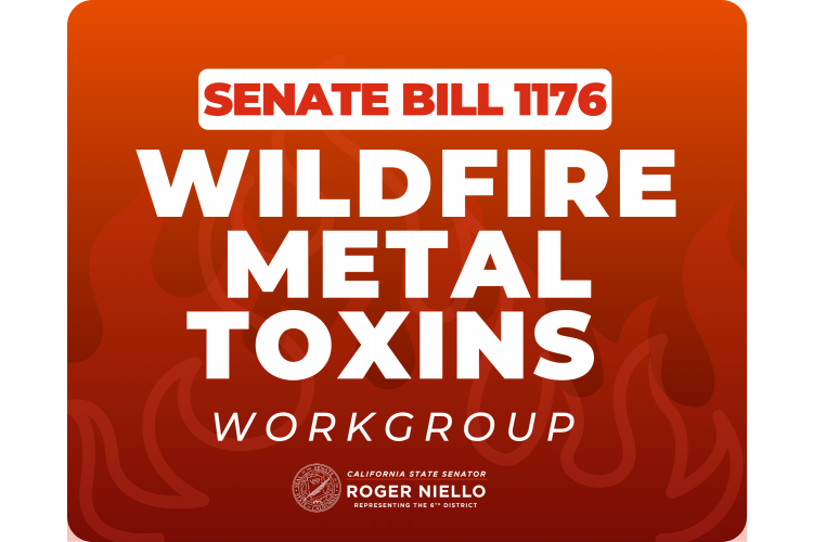 SB 1176 – Wildfire Metal Toxins Workgroup