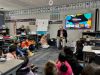 Senator Niello with students at Cameron Ranch Elementary School on Read Across America Day