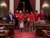 Jesuit High School Cross Country Team and Coach Walt Lange