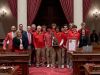 Jesuit High School Cross Country Team and Coach Walt Lange