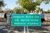 Sgt. Nicole Gee Memorial Highway Sign Installation